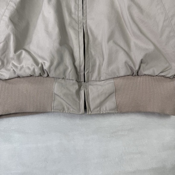 Vintage Banana Republic Jacket Mens Small Harrington Bomber 80s Elbow Patch - Picture 3 of 12